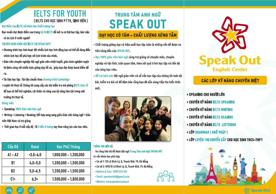 SPEAK OUT Brochure English Education in Da-Nang